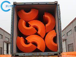 Bọt Polyetylen nổi để bán Nạo vét đường ống Ống phao nổi Hdpe được lắp ráp
