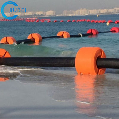 Phao ống nhựa HDPE Nhiệm vụ nặng nề Đa năng cho ống cáp nổi Thiết bị bơm nạo vét