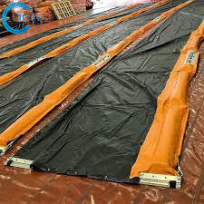 River Marine Net Log Ô nhiễm nổi Boom Bọt Đầy