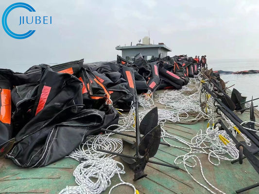 Bùng nổ màn chắn bùn loại 2 Cổng nổi Thiết kế màn chắn độ đục loại 1 Ngăn chứa dầu