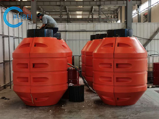 Kích thước tùy chỉnh Phao ống nhựa PU cho đường ống nạo vét biển nổi