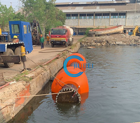 Kích thước tùy chỉnh Phao ống nhựa PU cho đường ống nạo vét biển nổi