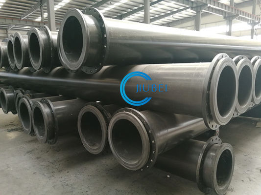 Ống nạo vét UHMWPE đen cho các ứng dụng khai thác và hàng hải