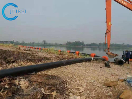 Ống nạo vét UHMWPE đen cho các ứng dụng khai thác và hàng hải
