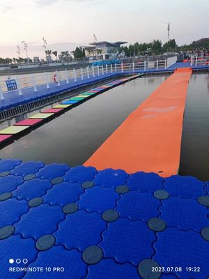 Dễ cài đặt Pe nổi Pontoon bền với bề mặt không trượt