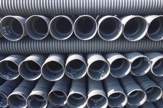 DN200-800mm Dredging HDPE pipe Double Walls Bellows