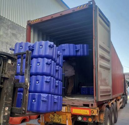 Pontoon polyethylene mô-đun mật độ cao với sự ổn định và linh hoạt tuyệt vời