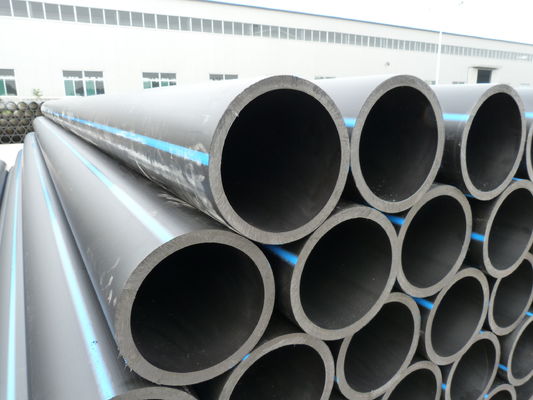 Đường kính tùy chỉnh Dia32-1800mm Đường ống HDPE tháo lội Độ linh hoạt cao và khả năng chống va chạm tuyệt vời
