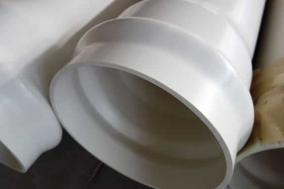 Đèn nhẹ Dễ lắp đặt PVC ống cung cấp nước Sức mạnh kéo cao cho dự án