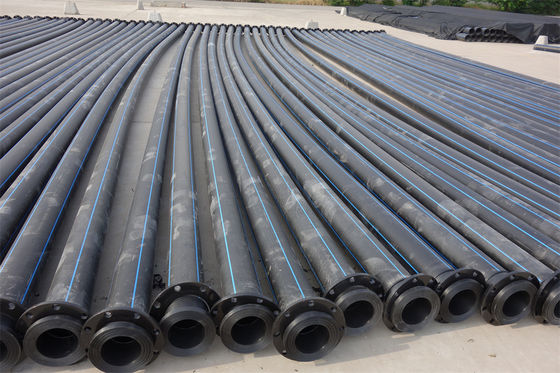 Kháng bị rỉ sét và ăn mòn hóa học HDPE pipe 5.8/11.8m chiều dài nhẹ để vận chuyển dễ dàng
