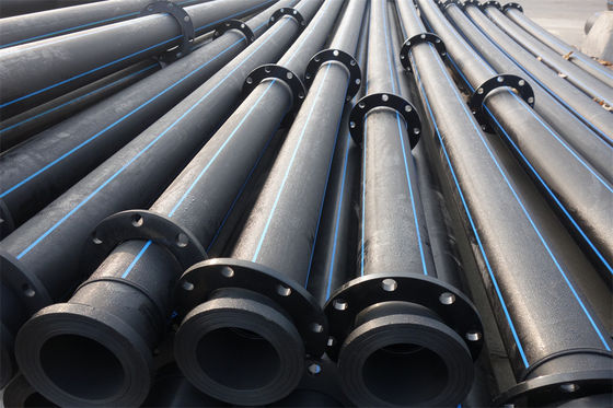 Kháng bị rỉ sét và ăn mòn hóa học HDPE pipe 5.8/11.8m chiều dài nhẹ để vận chuyển dễ dàng