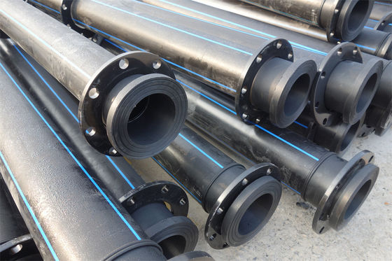 Đường ống polyethylen mật độ cao nhẹ, tháo lôi, vật liệu tái chế thân thiện với môi trường để vận chuyển thuận tiện