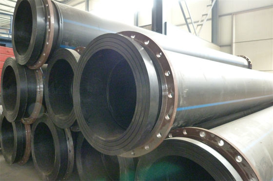 5.8/11.8m Chiều dài Dredging HDPE ống rất linh hoạt dễ dàng lắp đặt nhiệt độ -60-80 độ