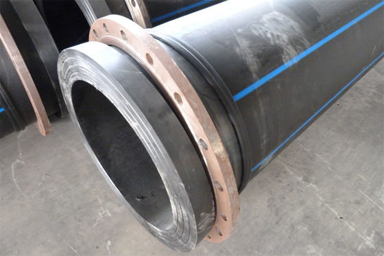 5.8/11.8m Chiều dài Dredging HDPE ống rất linh hoạt dễ dàng lắp đặt nhiệt độ -60-80 độ