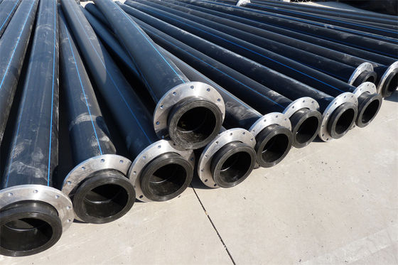 hàn kết nối Dredging HDPE ống nhiệt độ -60-80 độ độ dày tùy chỉnh
