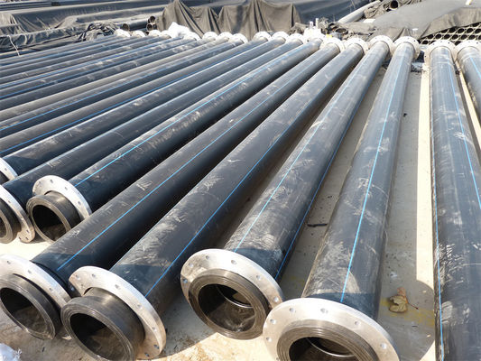 hàn kết nối Dredging HDPE ống nhiệt độ -60-80 độ độ dày tùy chỉnh