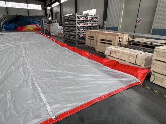 Kiểm soát xói mòn Silt màn 25% kéo dài 60-130KN/m Độ bền kéo PVC/vật liệu cao su
