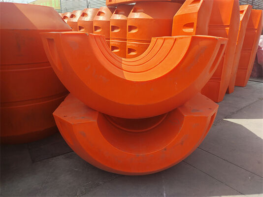 Phao nổi ống hút bùn HDPE Cung cấp sức nổi và Hỗ trợ cho Ống xả và Đường ống trong các Điều kiện Môi trường Nạo vét Khác nhau